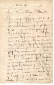 Brief Weschke - Ohme, Seite 1