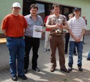 Turniersieger Randspringer: U. Voigt, Th. Schunk, R. Schirmer, P. Hoffmann