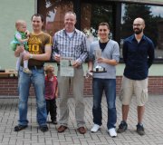 Turniersieger Löberitz: C. Schuster, M. Schuster, L. Naumann, S. Spreng, N. Schütze, Chr. Schindler