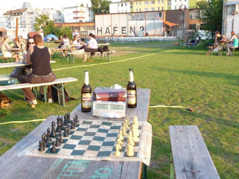 Schach im Nicht-Schachcafé