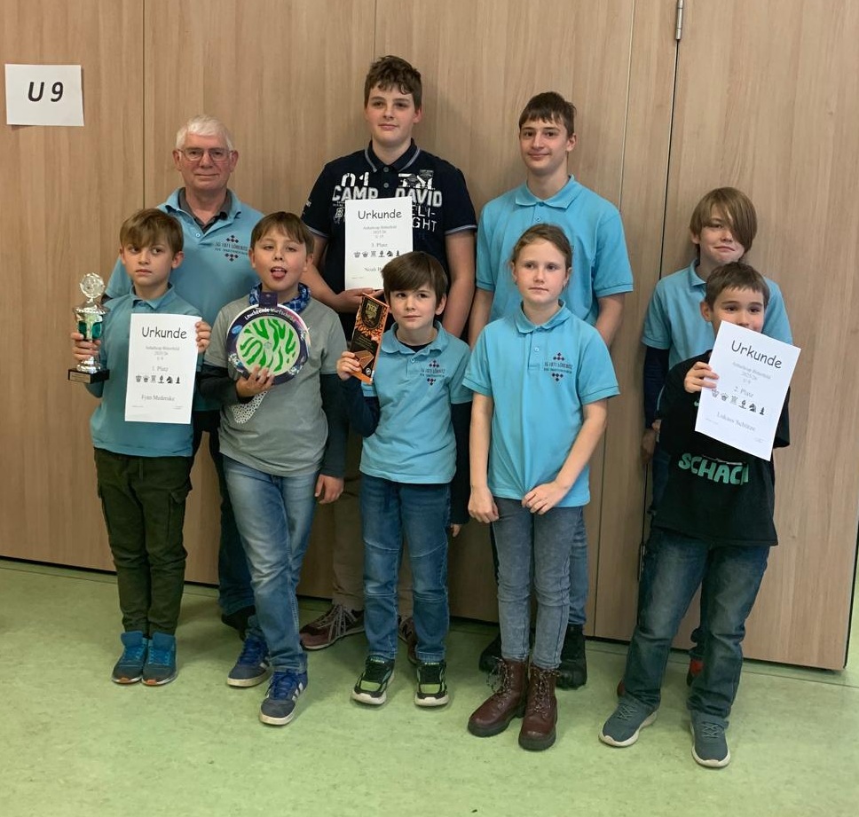 Vorn von links Fynn Mederake, Eduard Maak, Milan Woodard Lina Michel und Lukass Schütze, hintere Reihe von links Thomas Richter, Noah Bruder, Luis Stary und&xnbsp;Samuel&xnbsp;Woodard Vorn von links Fynn Mederake, Eduard Maak, Milan Woodard Lina Michel und Lukass Schütze, hintere Reihe von links Thomas Richter, Noah Bruder, Luis Stary und&xnbsp;Samuel&xnbsp;Woodard