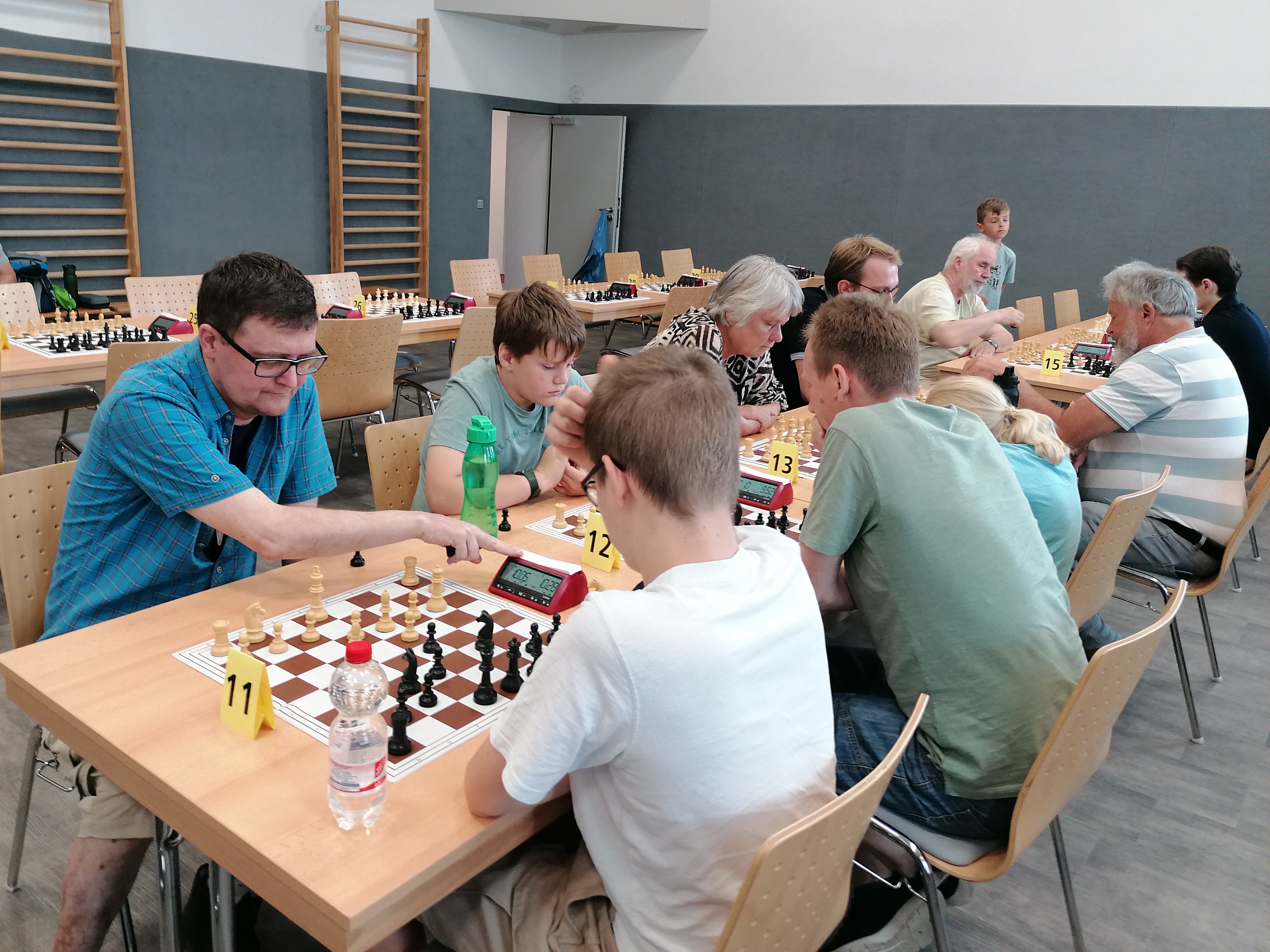 Schnellschach im Reiter